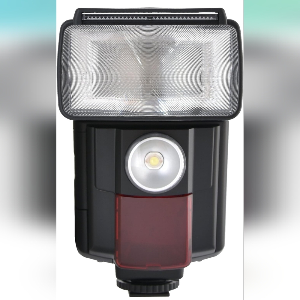 Precision Design DSLR450V High Power Auto Flash with LED Video Light